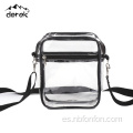 PVC Bolso de hombro de moda transparente PVC ambientalmente